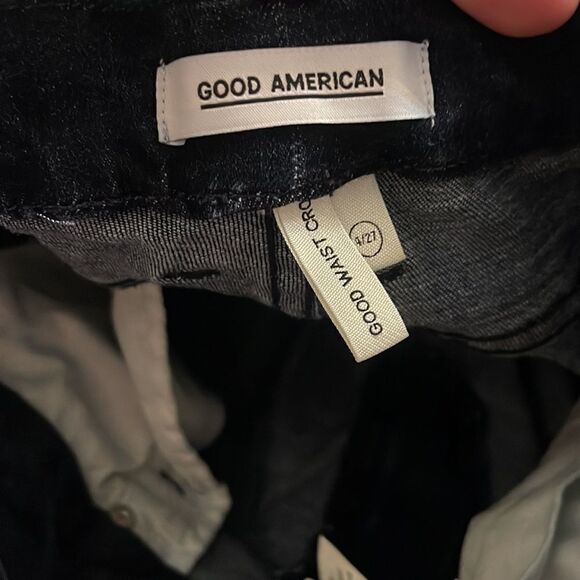 GOOD AMERICAN High Waisted Good Legs Crop Skinny Jeans 4/27 - Picture 8 of 8